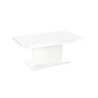 COFFEE TABLE BUSETTI, TABLE TOP - WHITE MATTE, FRAME - WHITE MATTE